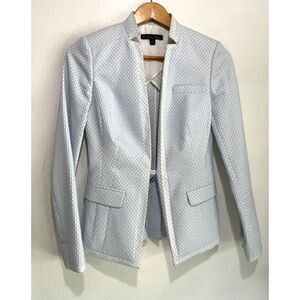 Brooks Brothers Light Blue Patterned Blazer